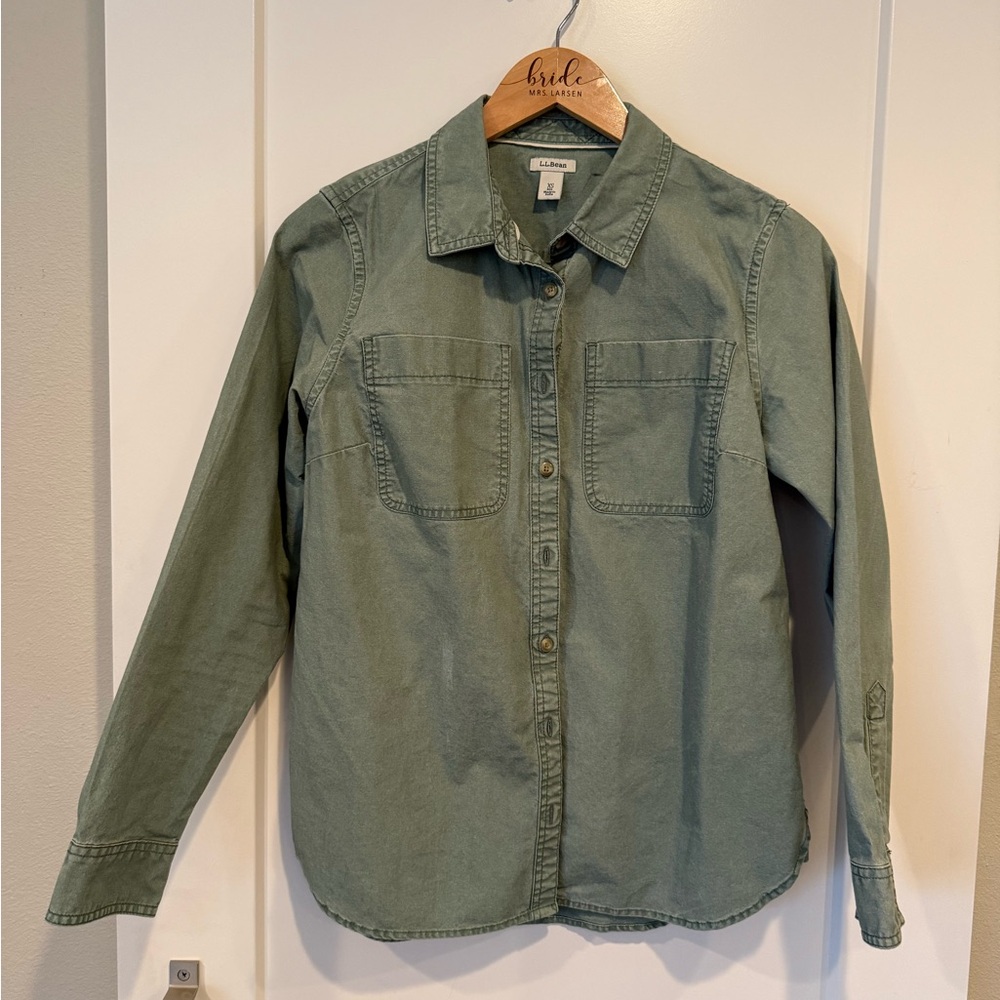 LL Bean button down shirt